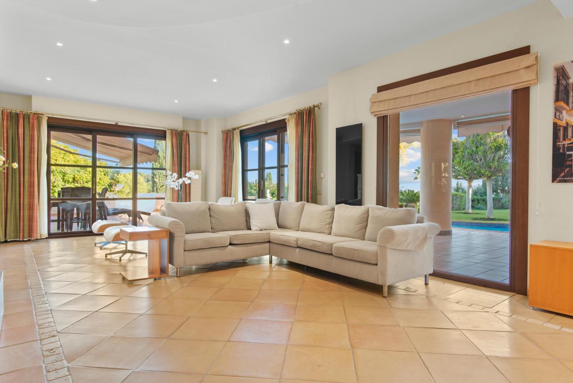 Luxury Villa Robledal By Mabiente - Views Of The Sea And The Golf Course Marbella Exterior foto
